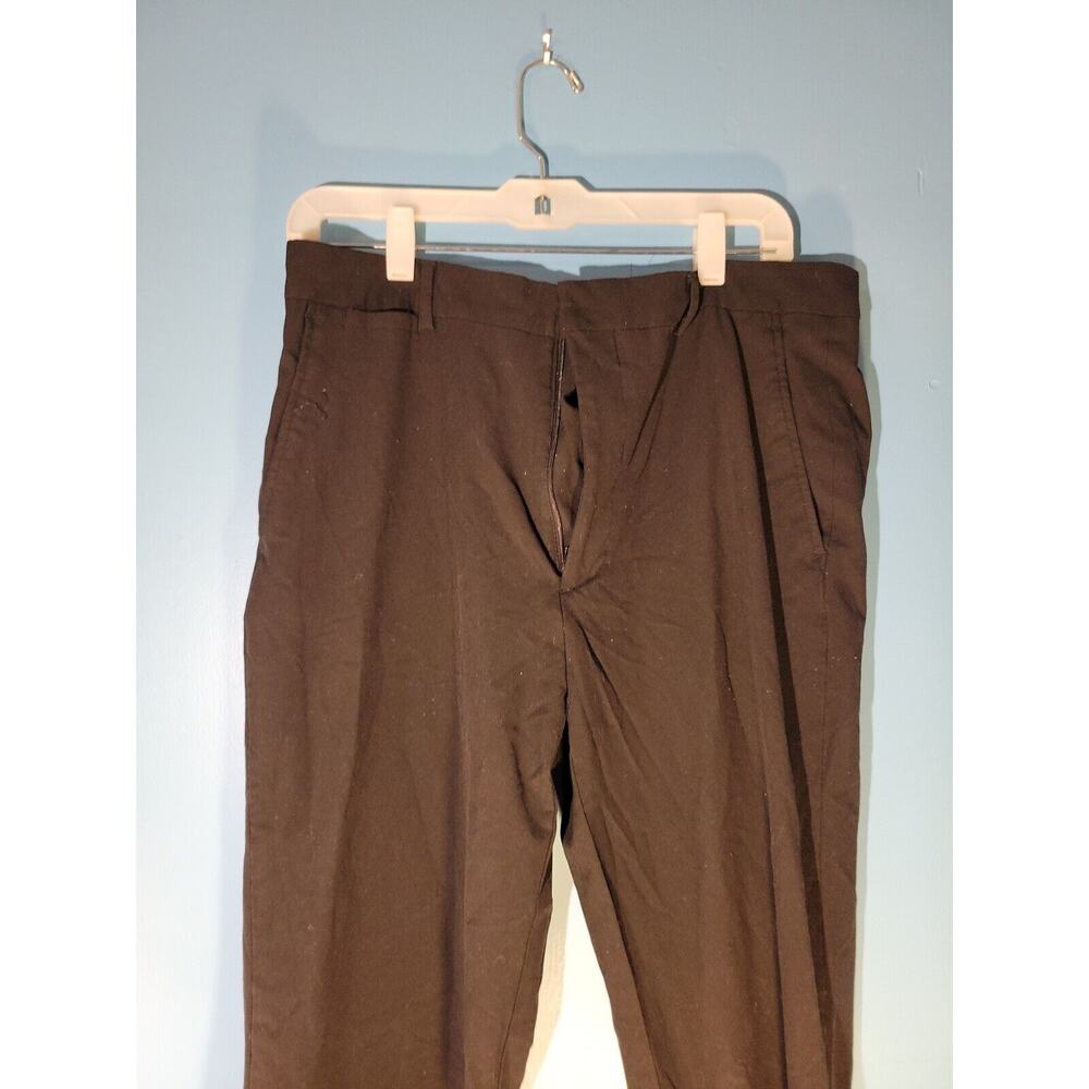 J. Ferrar Mens Black Super Slim Fit Dress Pants Size 34x34